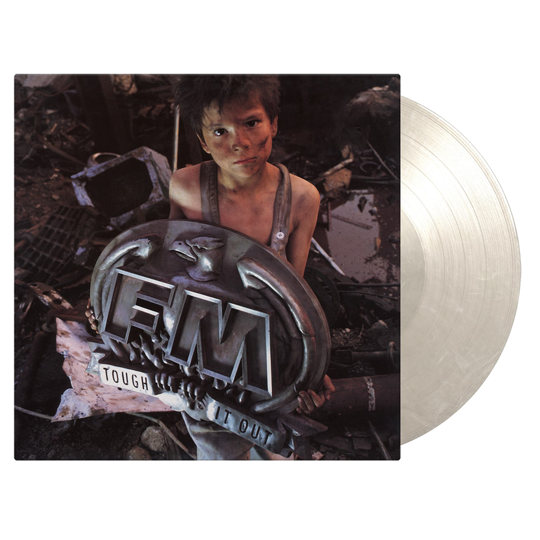 FM - Tough It Out: Clear and White Marbled Vinyl LP