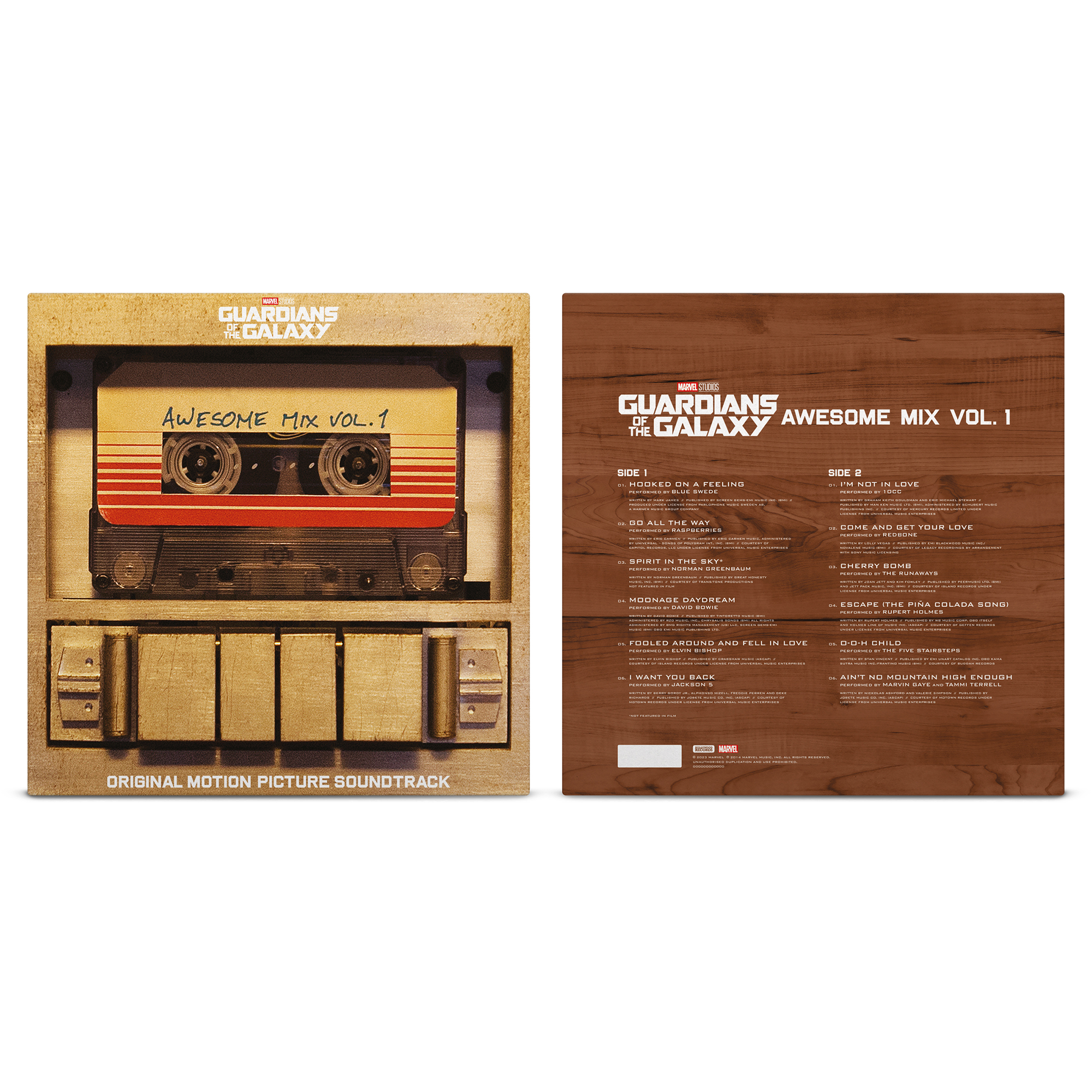 Various Artists - Guardians Of The Galaxy - Awesome Mix Vol. 1: Limited Dust Storm Colour Vinyl LP