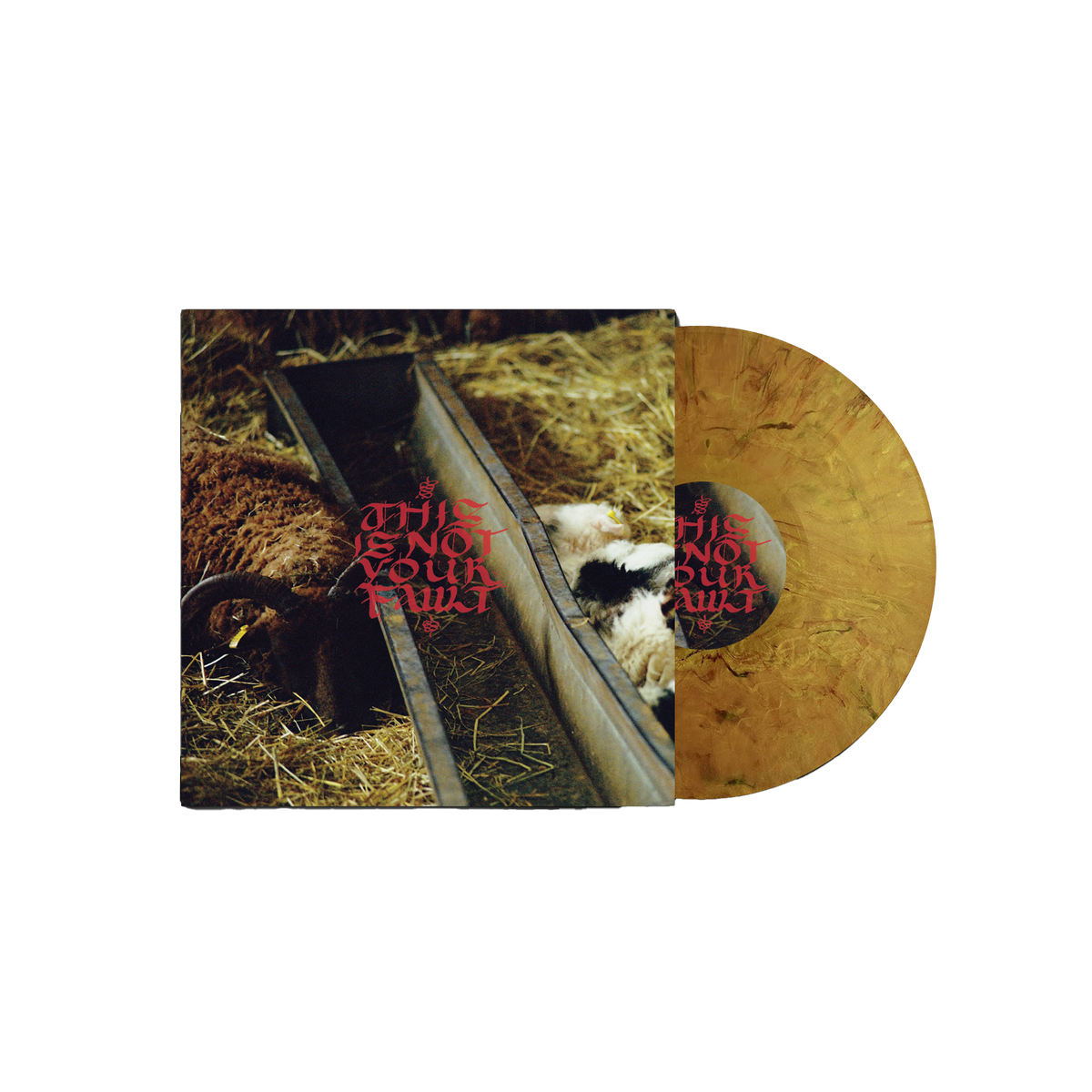 Green Gardens This Is Not Your Fault Limited Marbled Gold Vinyl LP