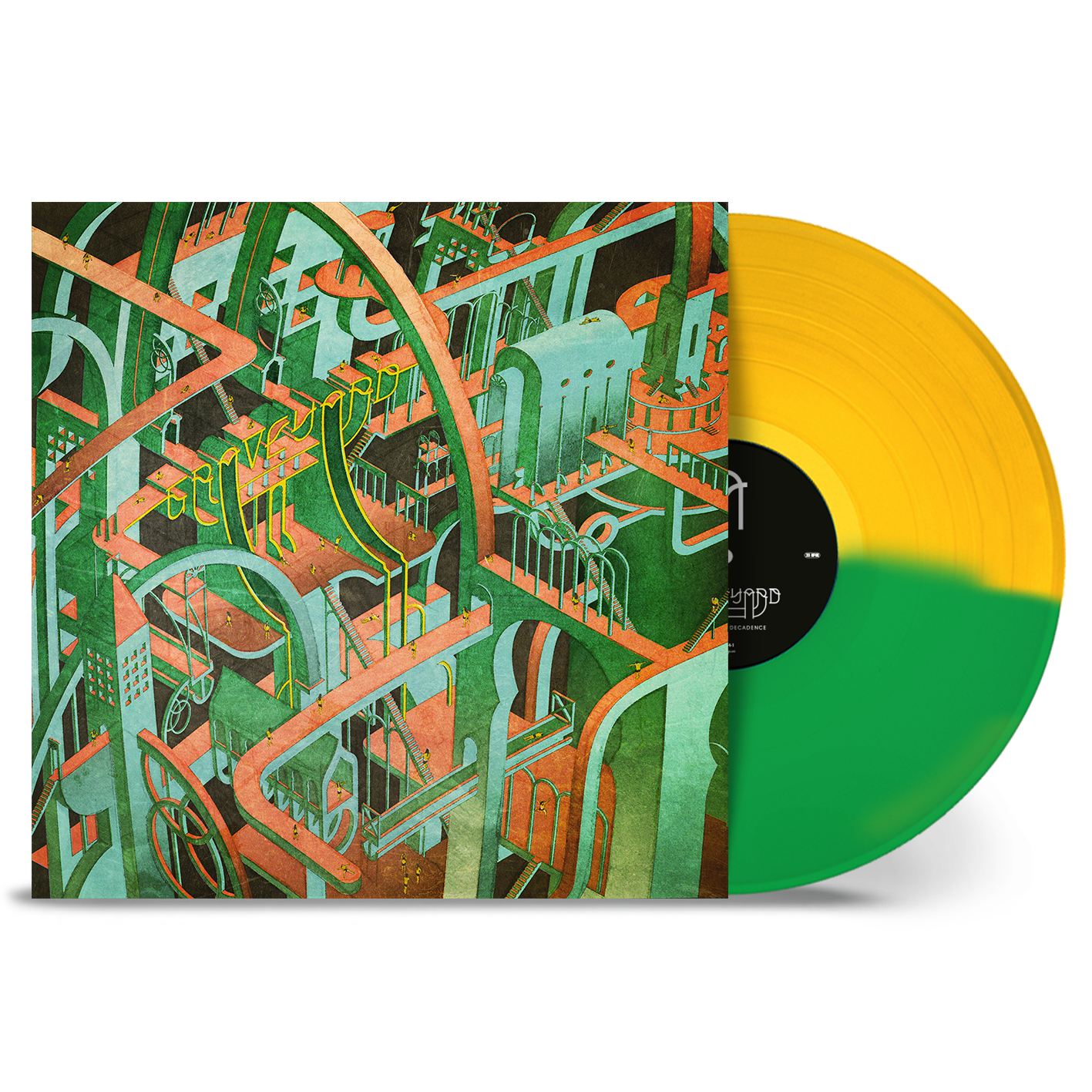 Innocence & Decadence: Limited Green + Orange Split Vinyl LP