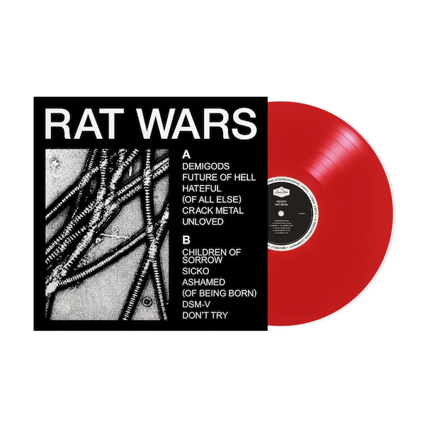HEALTH - Rat Wars: Exclusive Red Vinyl LP.