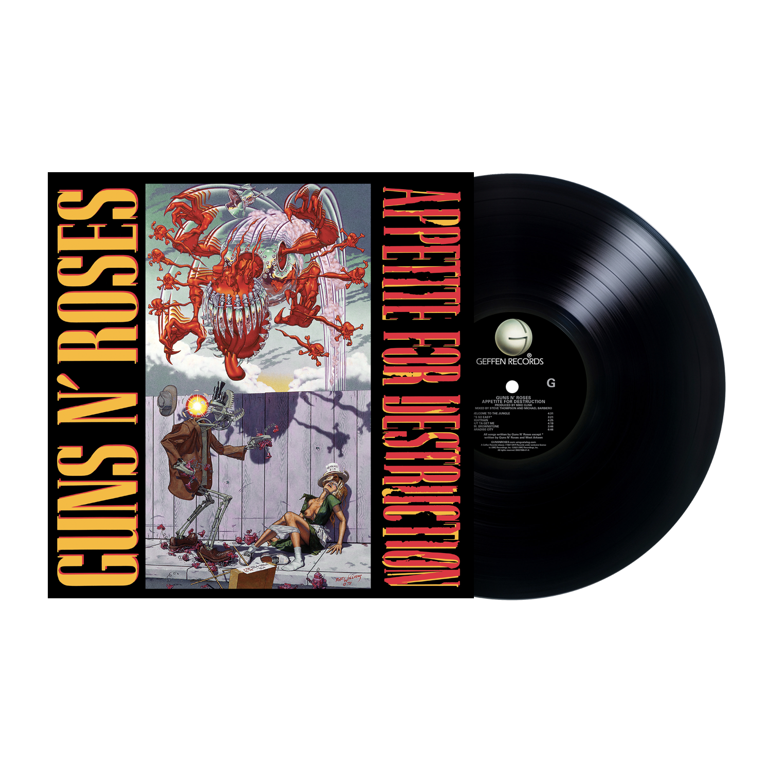 Guns N' Roses - Appetite For Destruction. Limited Edition LP 
