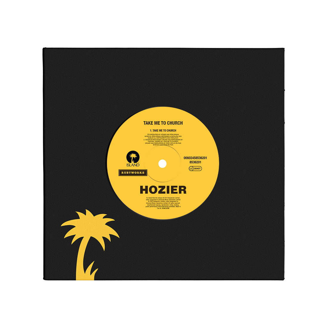 Hozier - Take Me To Church (10 Year Anniversary): Vinyl 7" Single