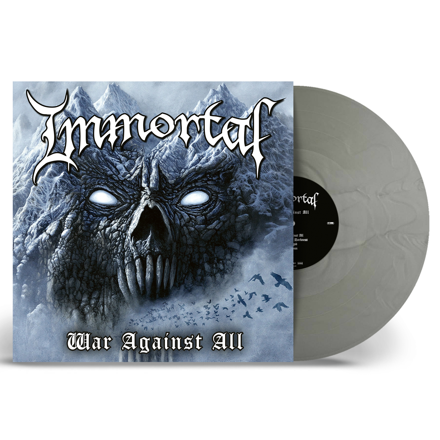 Immortal - War Against All: Limited Edition Silver Colour Vinyl LP