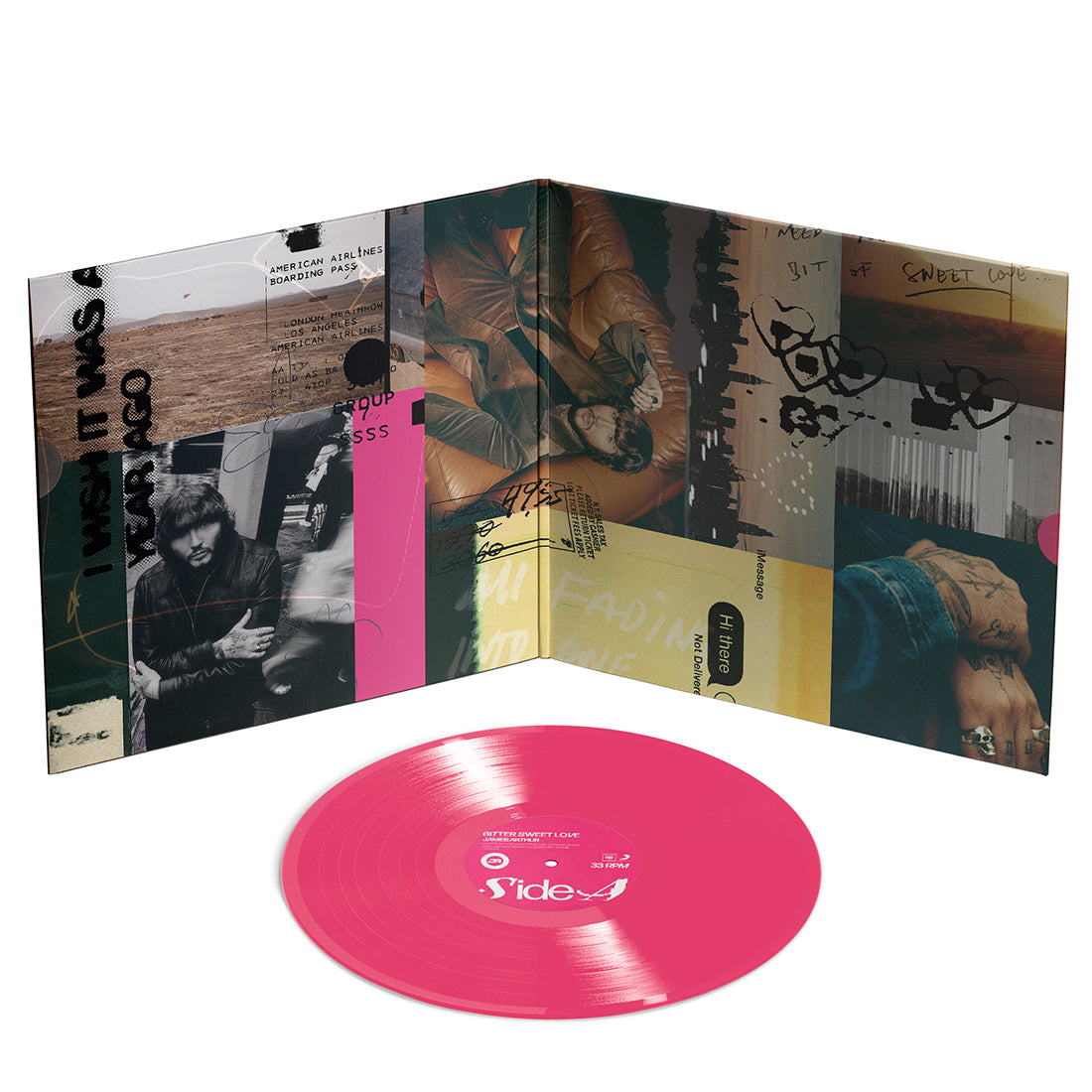 James Arthur - Bitter Sweet Love: Pink Vinyl LP