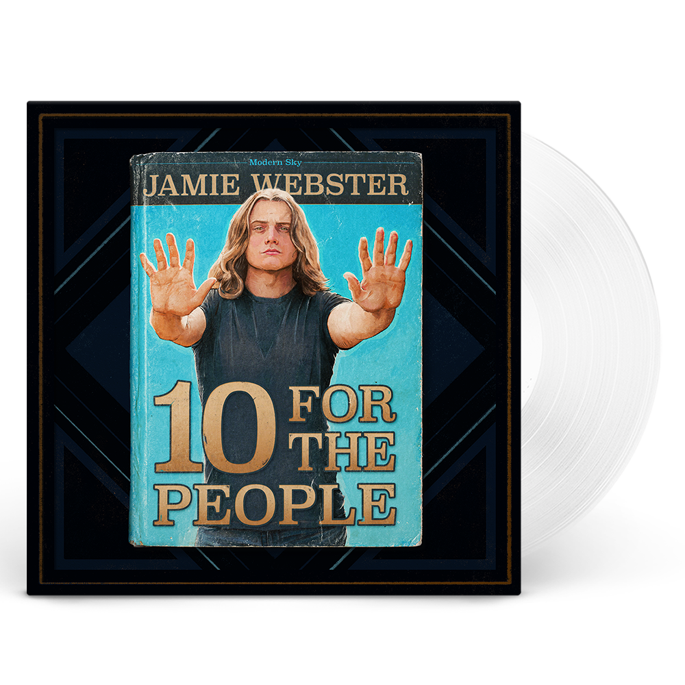 10 For The People: Exclusive Transparent Clear Vinyl LP + Signed Print