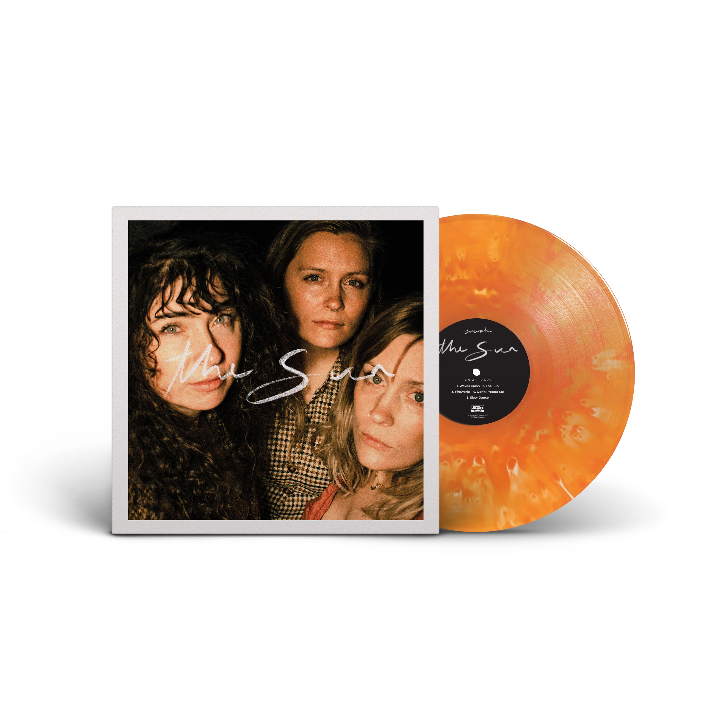 Joseph - The Sun: Limited Edition Cloudy Clear Orange Vinyl LP