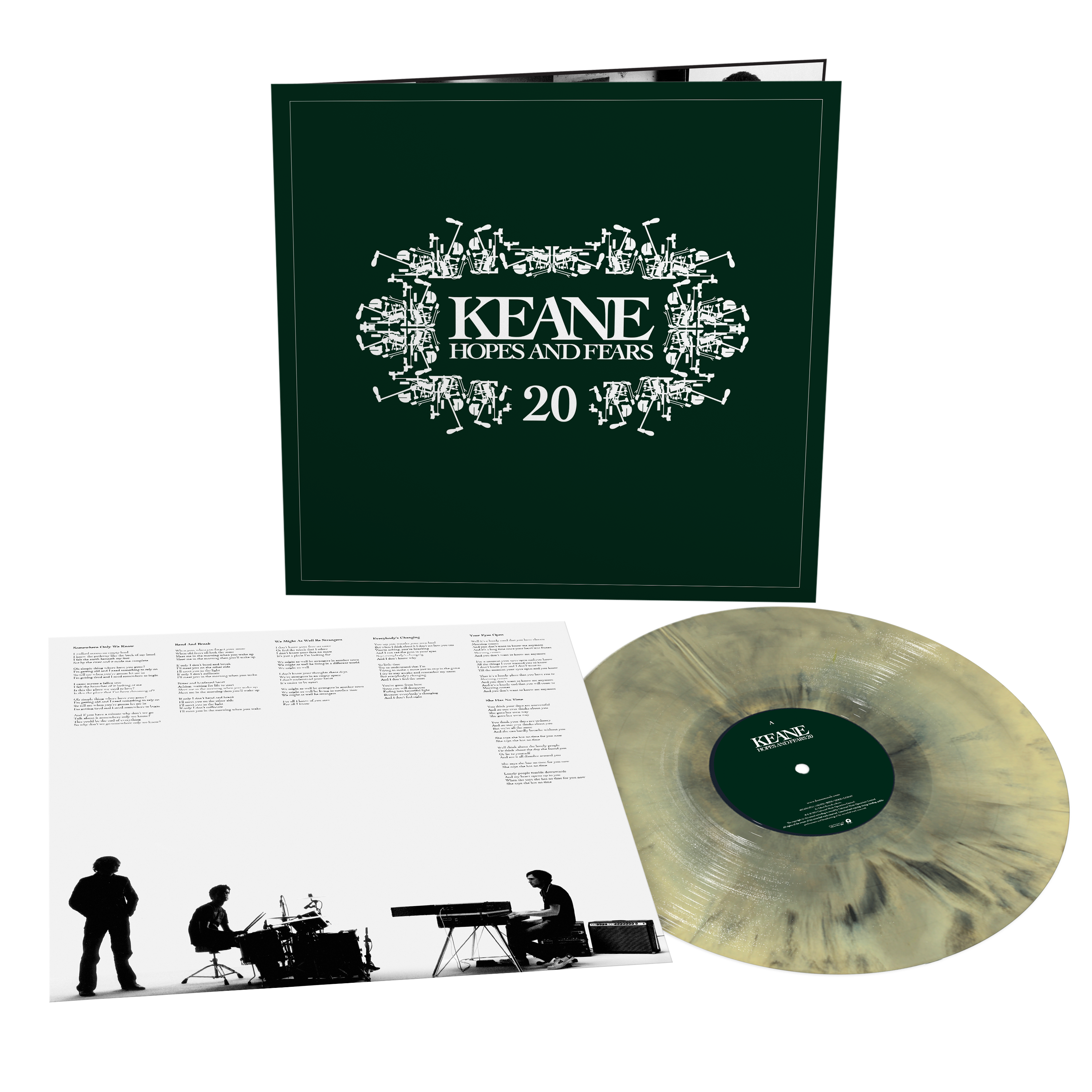 Keane - 20th Anniversary Hopes and Fears Limited Galaxy Vinyl LP