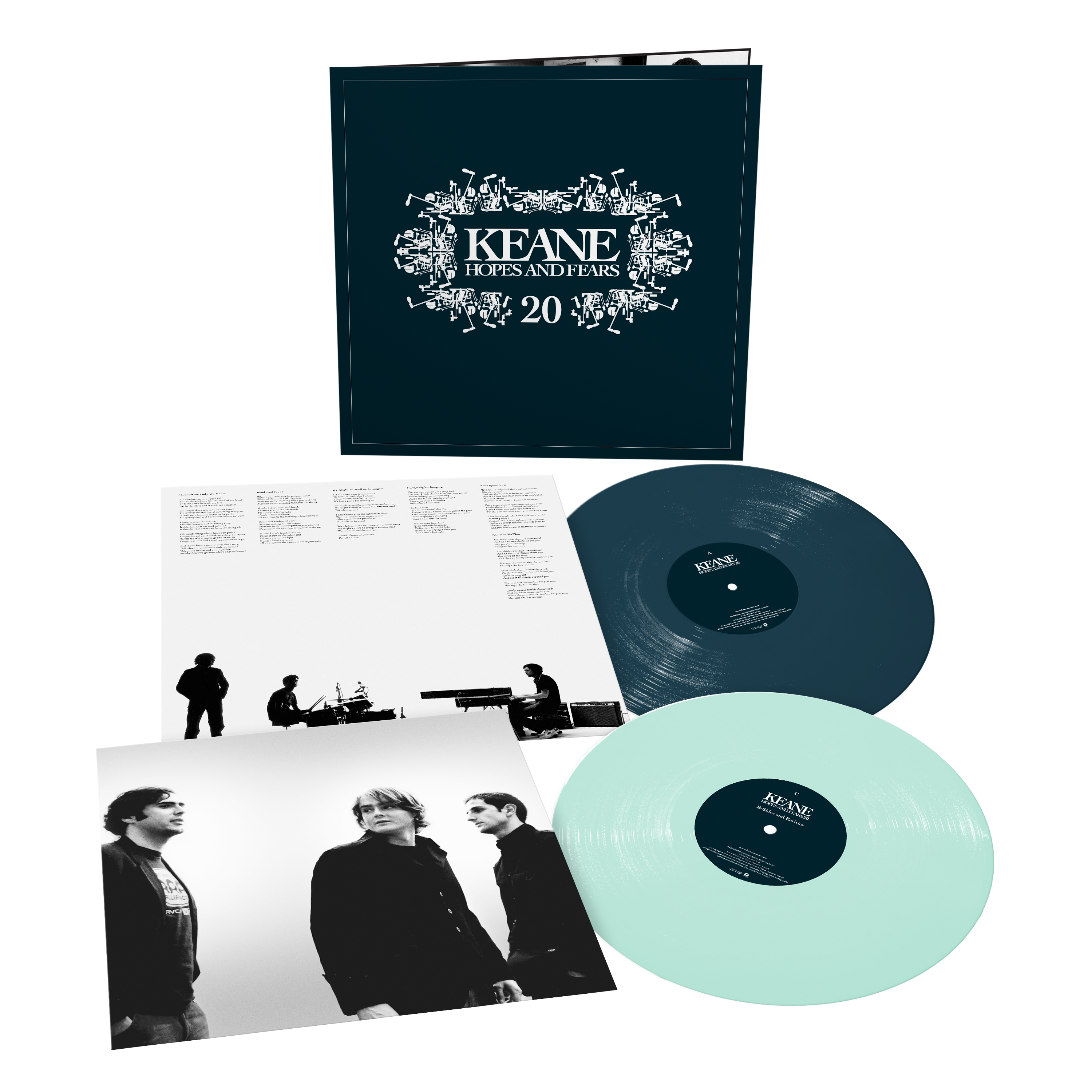 Keane - 20th Anniversary Hopes and Fears Limited 2LP Colour Vinyl