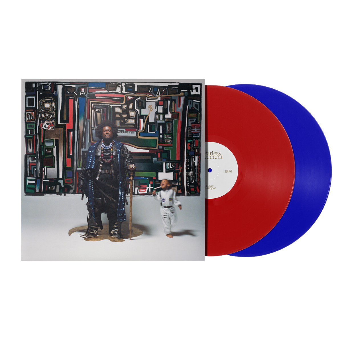 Kamasi Washington Fearless Movement Limited Red And Blue Vinyl 2lp Sound Of Vinyl
