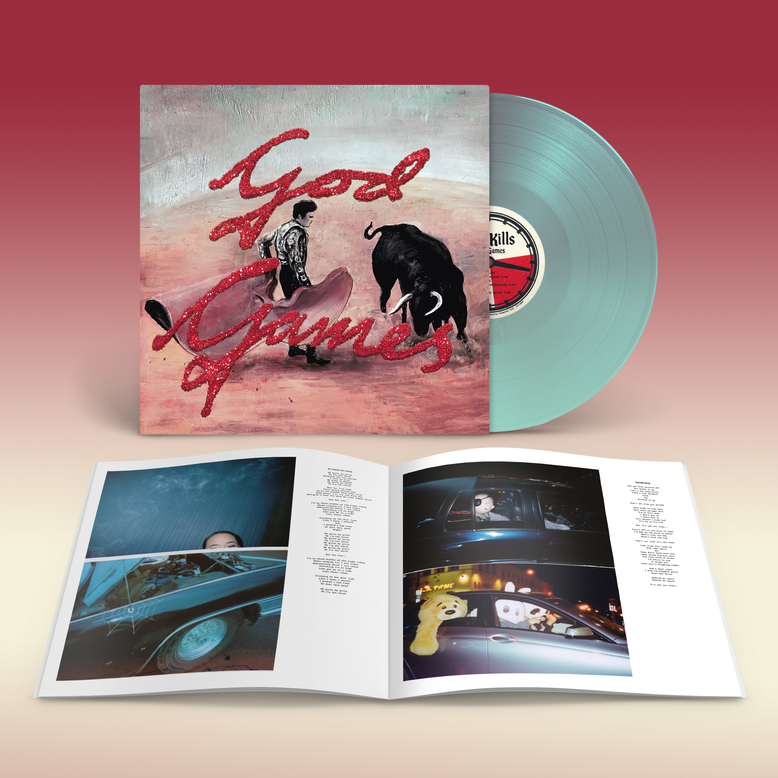 The Kills - God Games: Limited Boomslang Green Vinyl LP