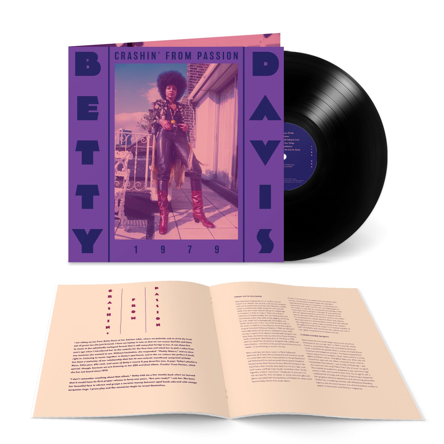 Betty Davis - Crashin’ From Passion: Vinyl LP