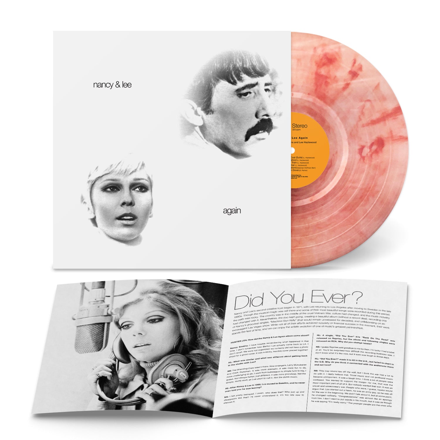 Nancy & Lee Again: Limited Edition Big Red Balloon Swirl Vinyl LP