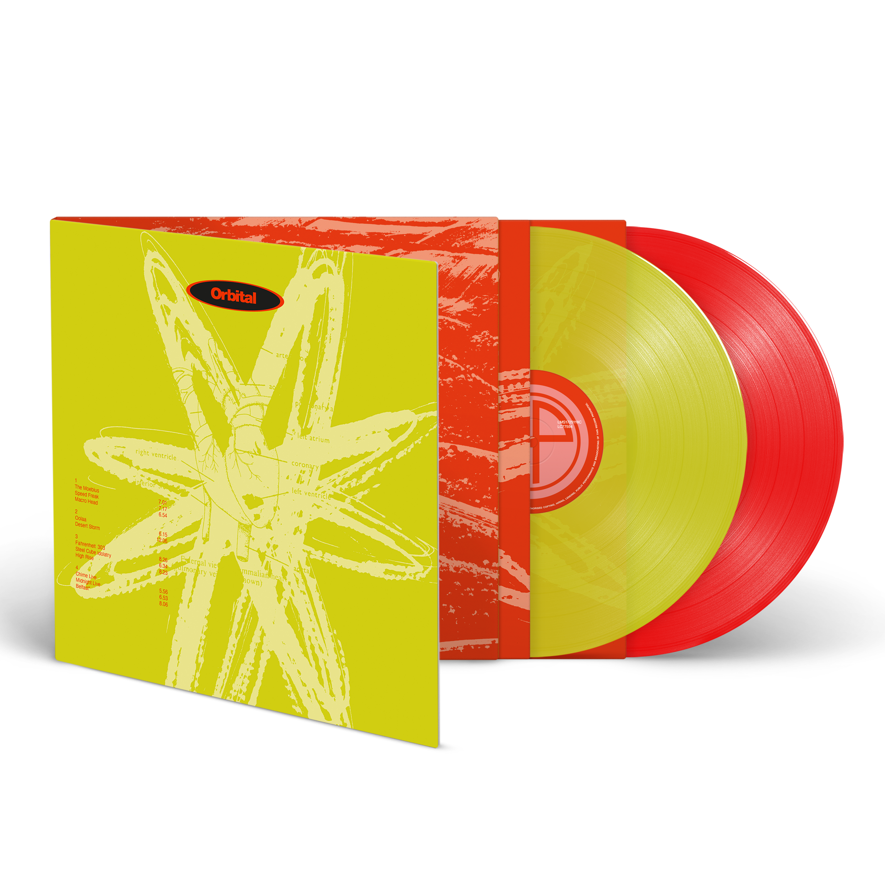 Orbital - Orbital: Limited Green & Red Vinyl 2LP