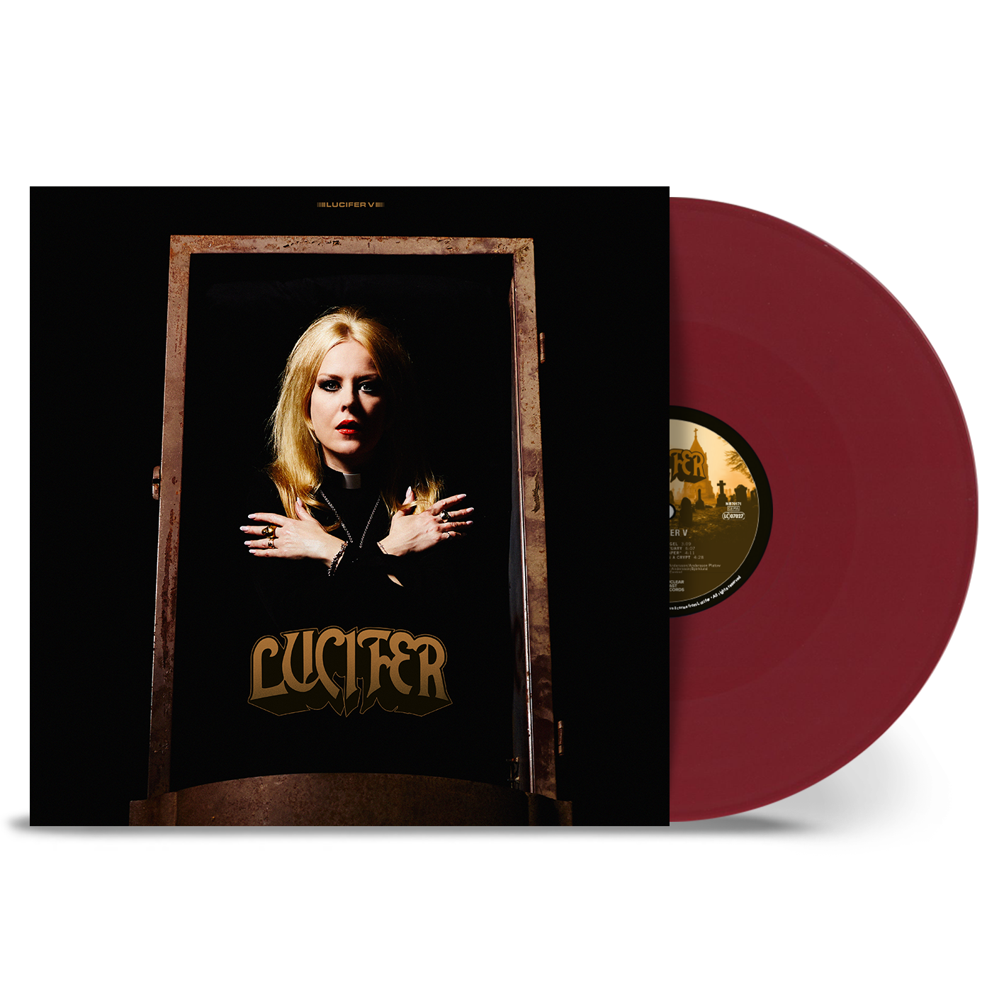Lucifer - V: Limited Edition Oxblood Vinyl LP