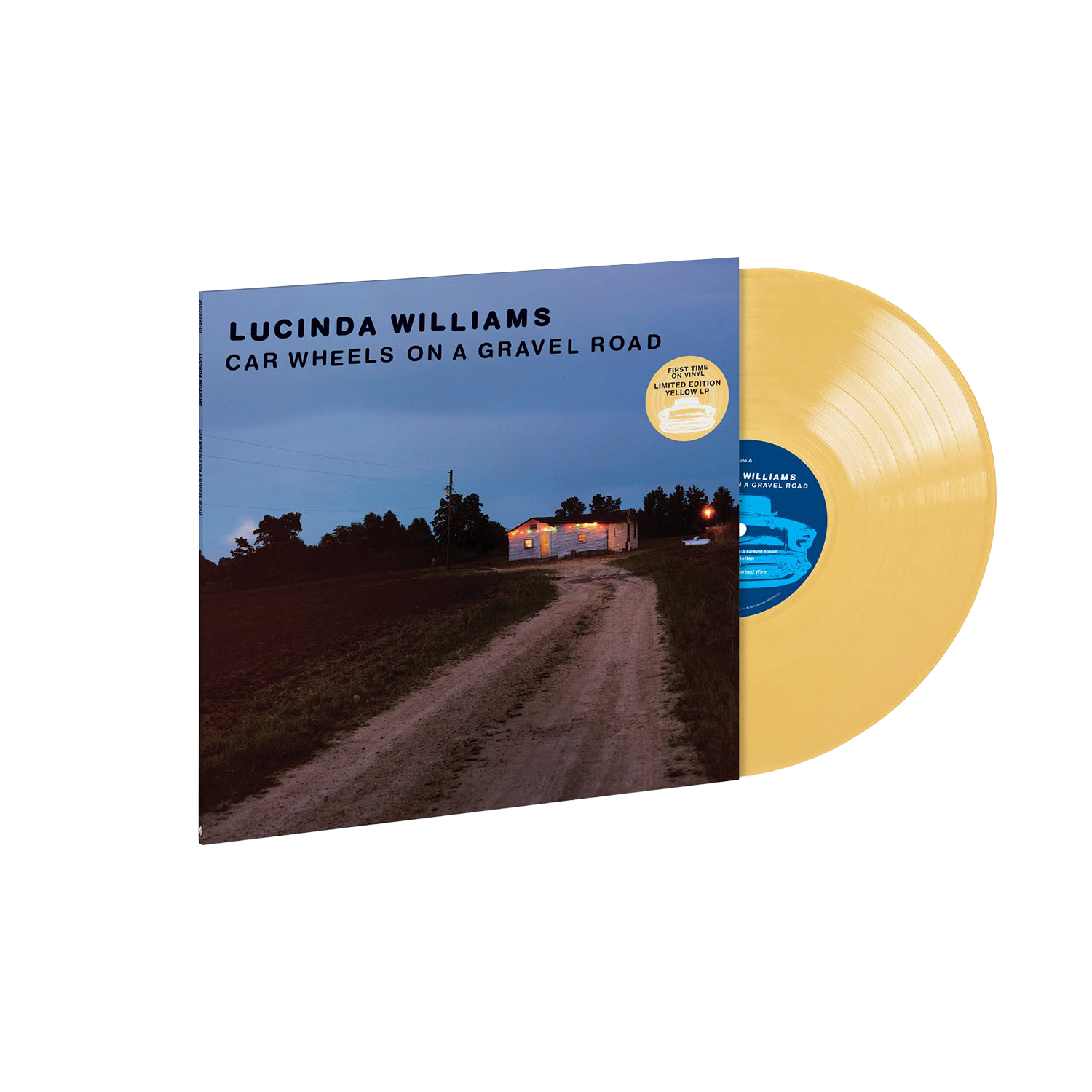 Lucinda Williams - Car Wheels On A Gravel Road: Exclusive Yellow Vinyl LP