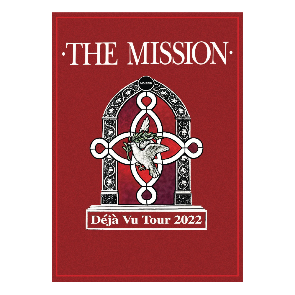 The Mission - Deja Vu - Shepherds Bush Empire: Limited Edition A3 Signed Art Print
