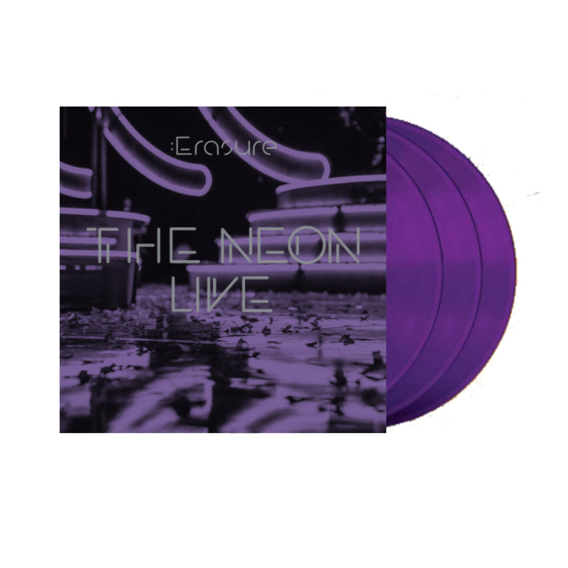 Erasure - The Neon Live: Violet Sparkle Vinyl 3LP