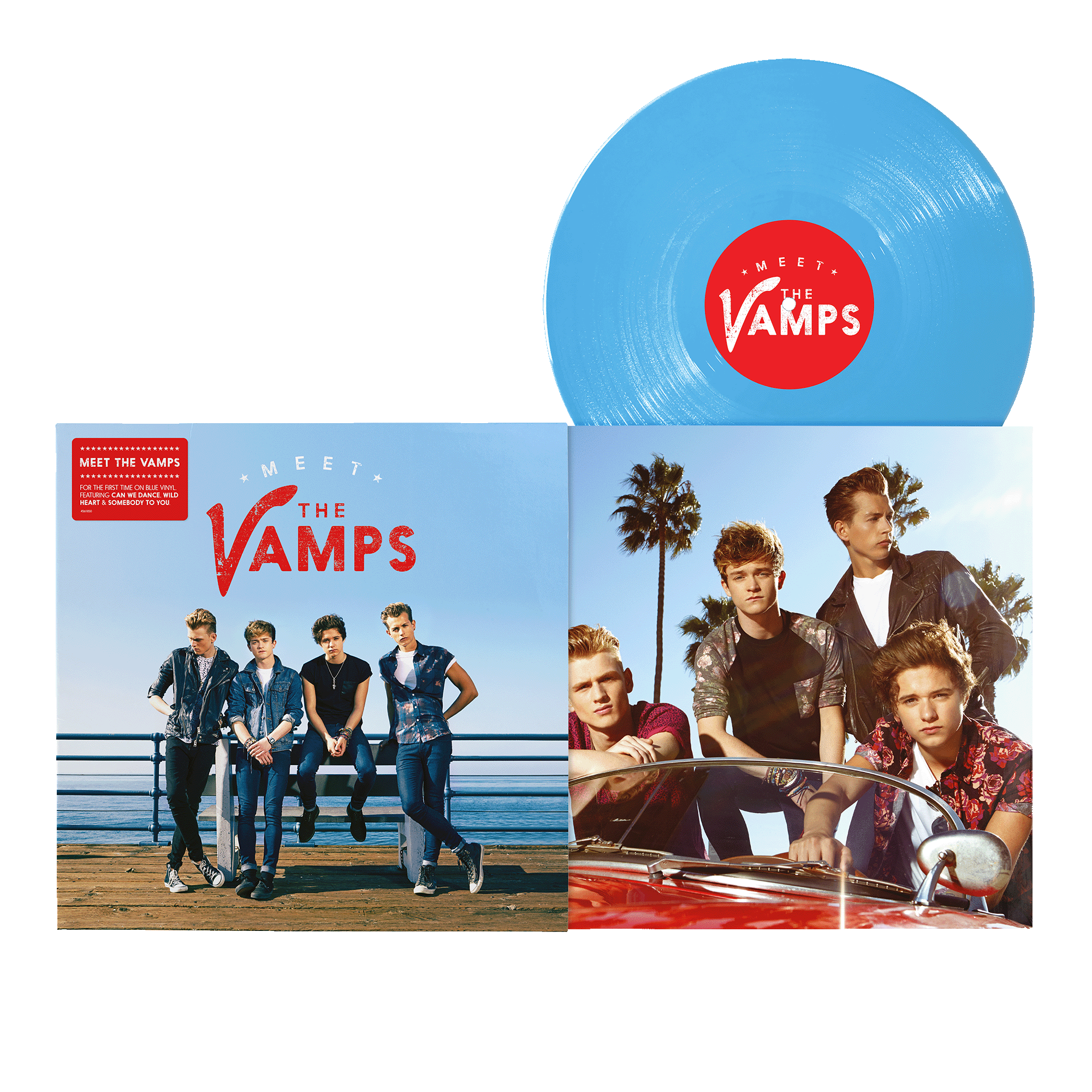 Meet The Vamps: Blue Vinyl LP