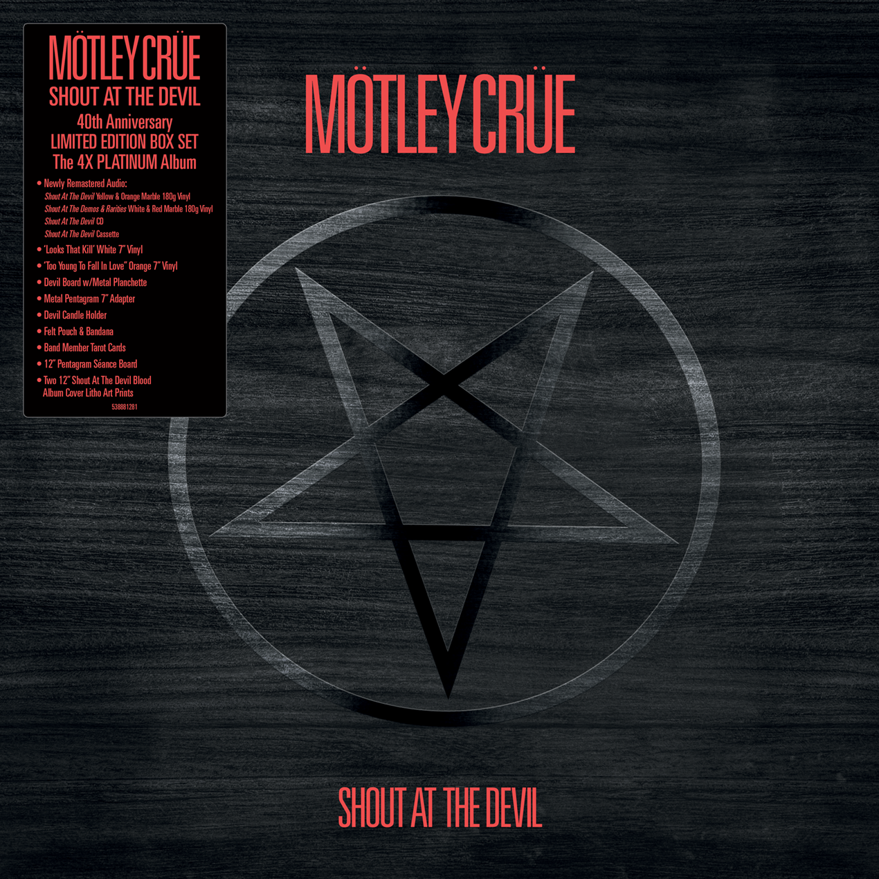 Motley Crue - Shout At The Devil (40th Anniversary): Super Deluxe Vinyl Box Set