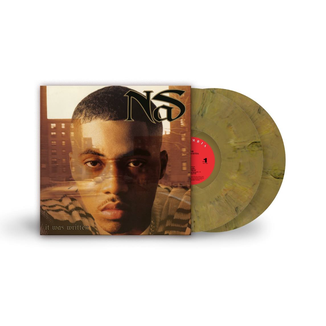 Nas - It Was Written: Limited Gold + Black Marbled Vinyl 2LP [NAD23]