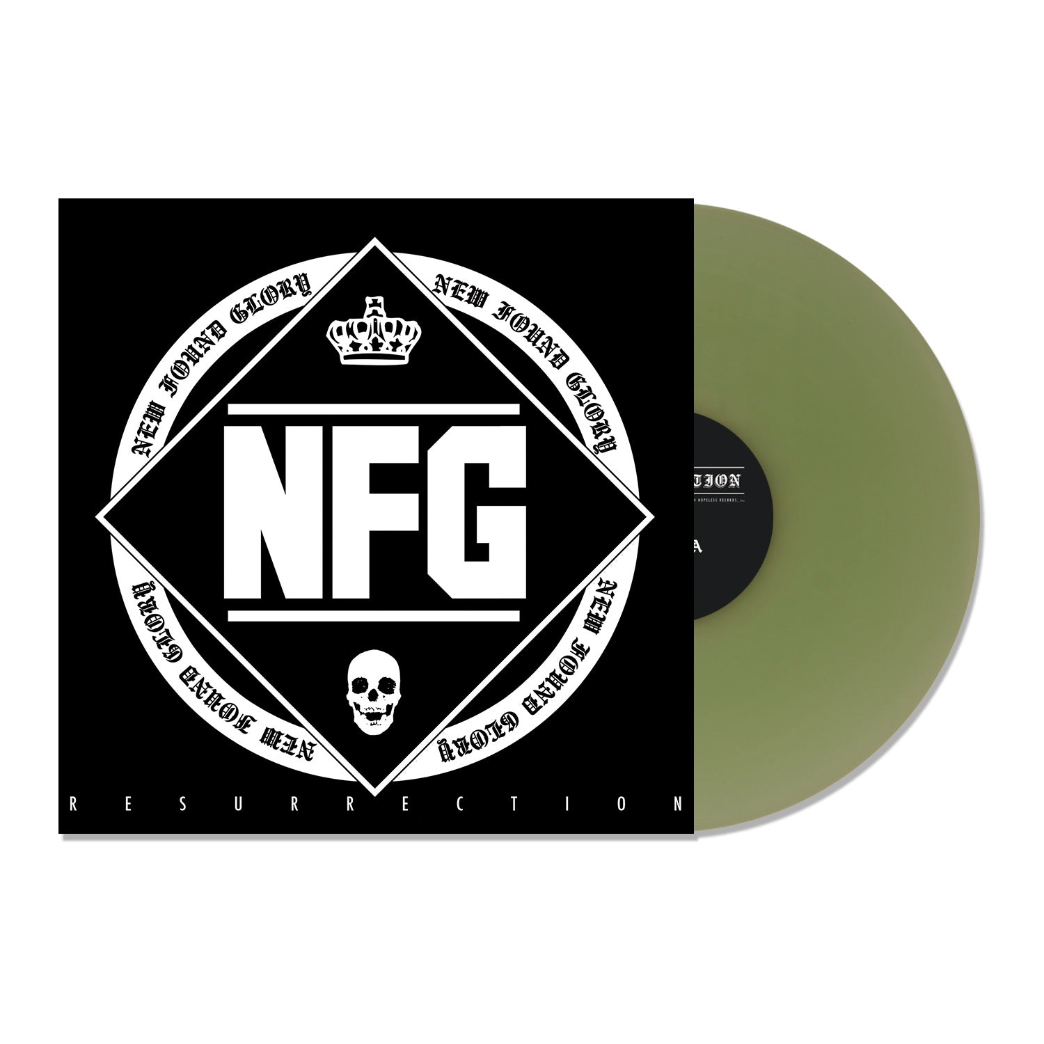 New Found Glory - Resurrection: Coke Bottle Green Vinyl LP