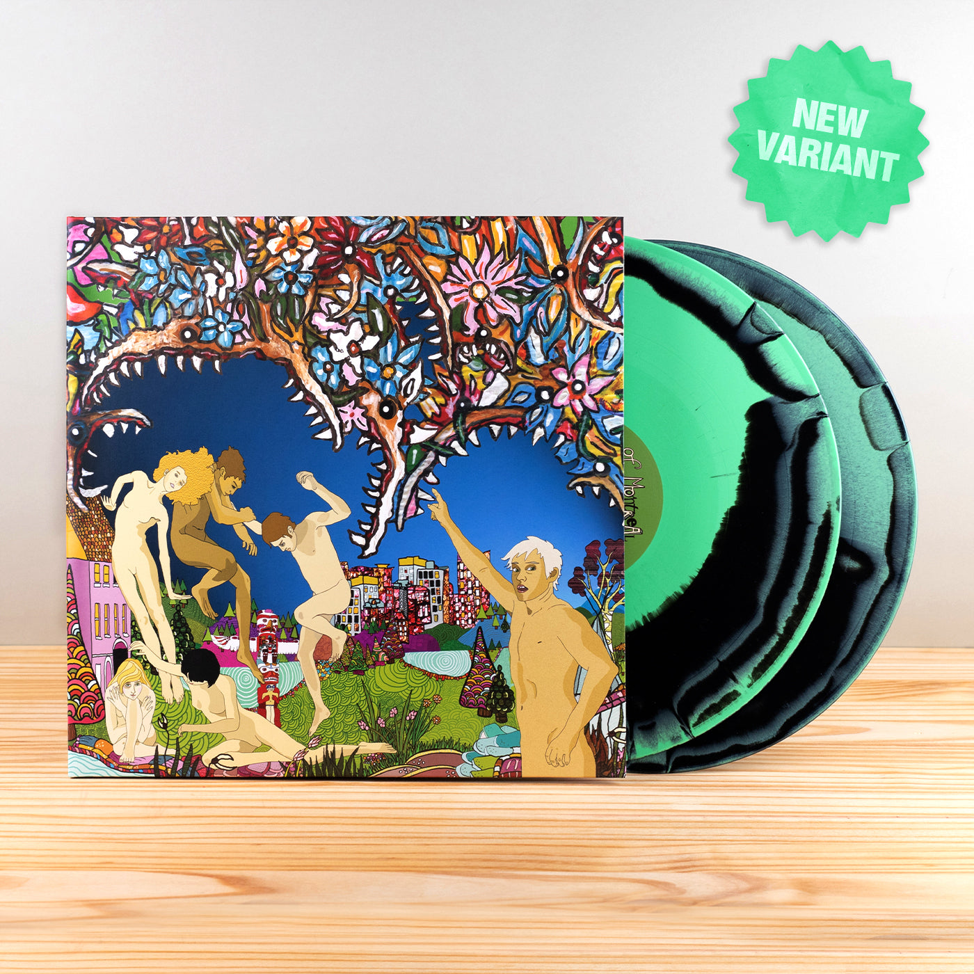 Of Montreal - Skeletal Lamping: Limited Edition Green + Black Mix Vinyl 2LP