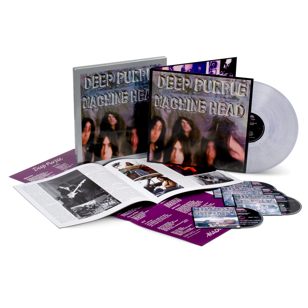 Deep Purple - Machine Head (50th Anniversary); Limited Deluxe Vinyl LP ...