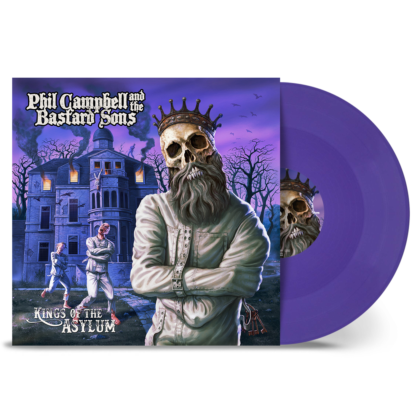 Phil Campbell & The Bastard Sons - Kings Of The Asylum: Limited Purple Vinyl LP