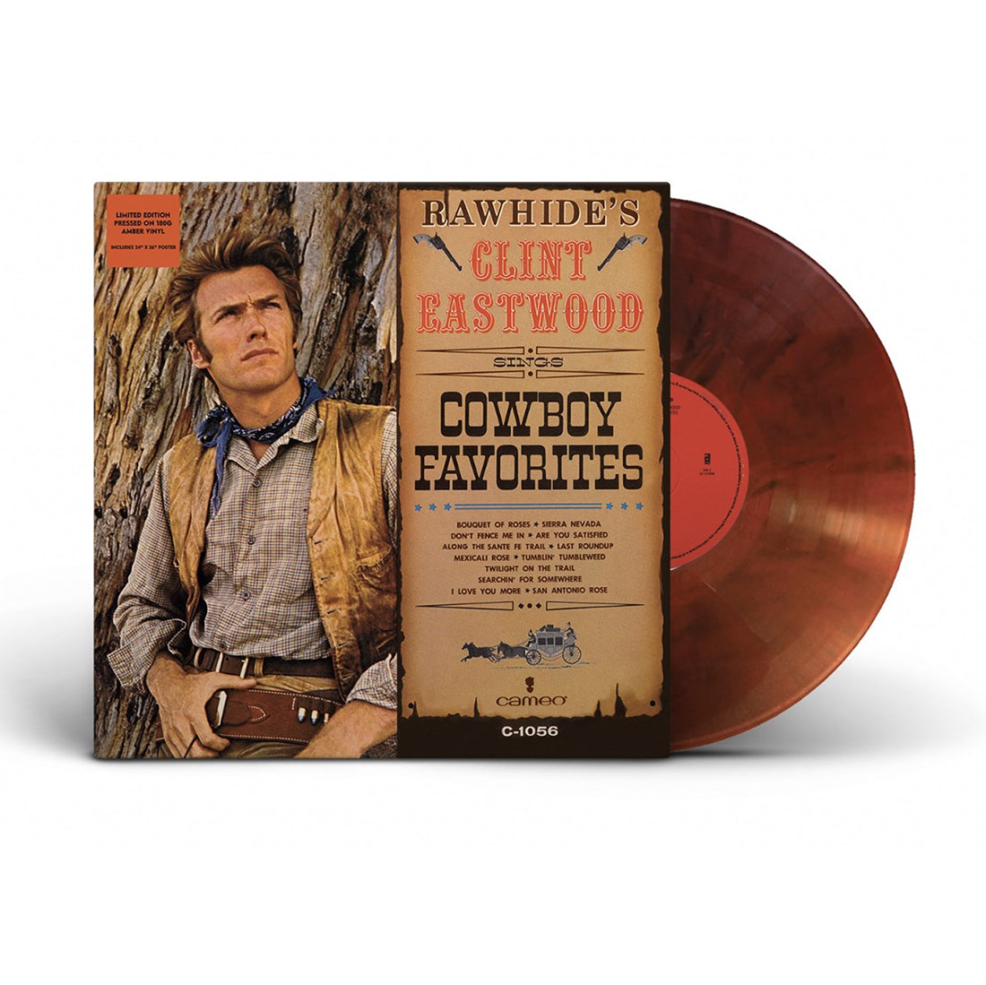 Clint Eastwood - Rawhide's Clint Eastwood Sings Cowboy Favorites: Vinyl LP