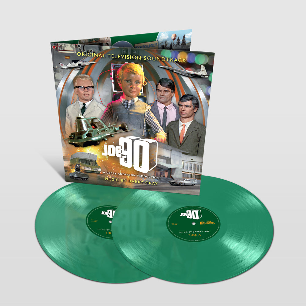 Barry Gray - Joe 90 (Original Television Soundtrack): Limited Jet Car Green Vinyl 2LP