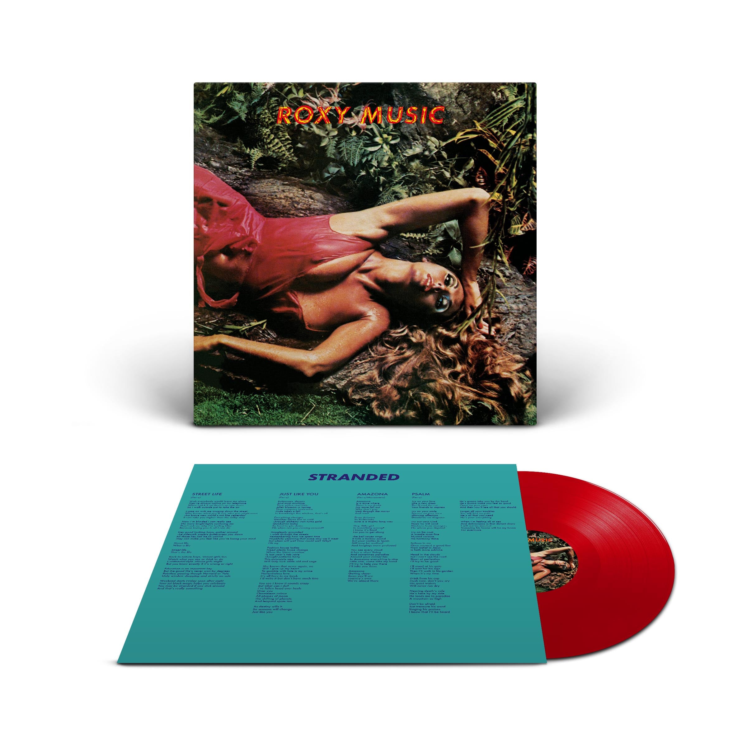 Roxy Music - Stranded: Transparent Red Vinyl LP
