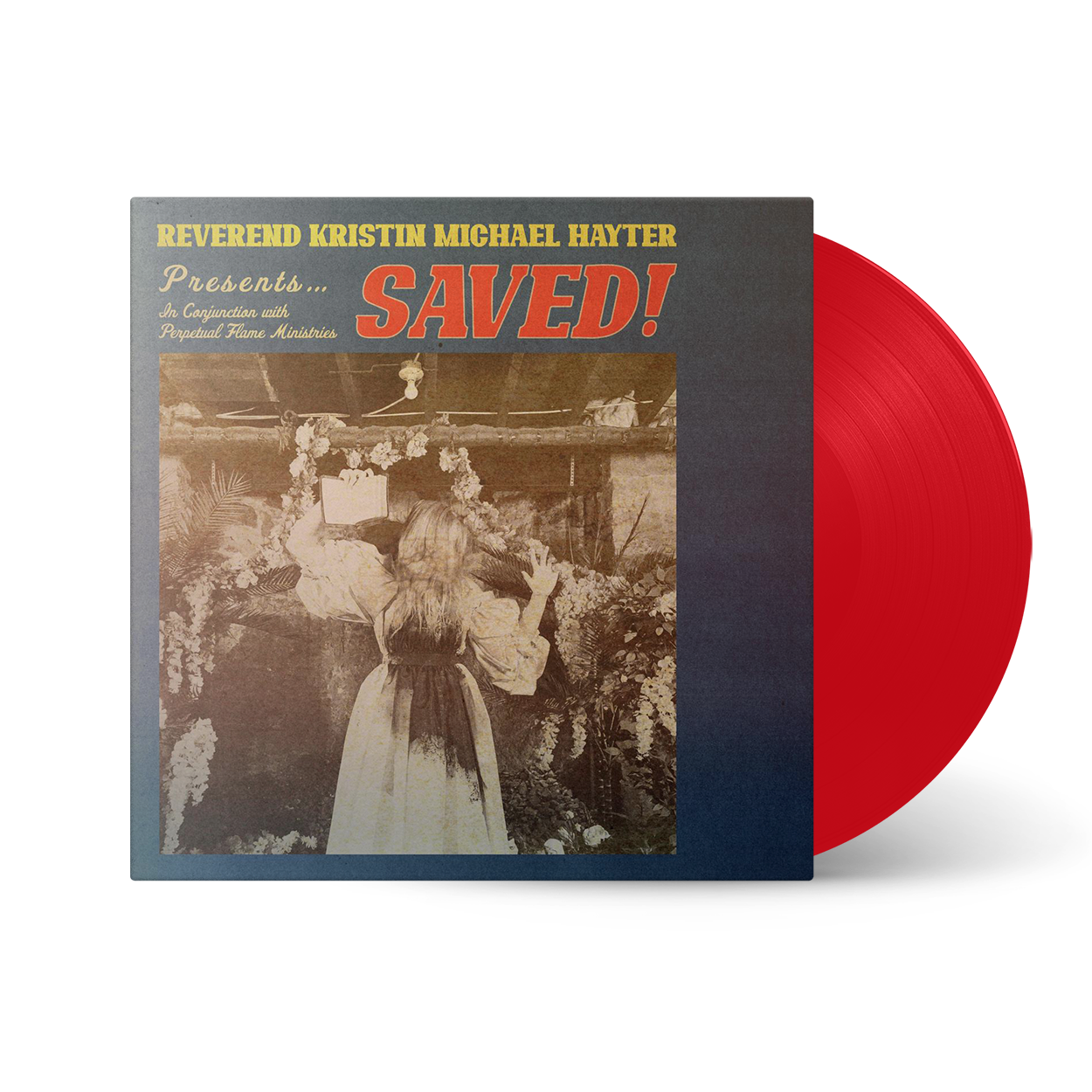 Reverend Kristin Michael Hayter - SAVED! Limited Red Vinyl LP