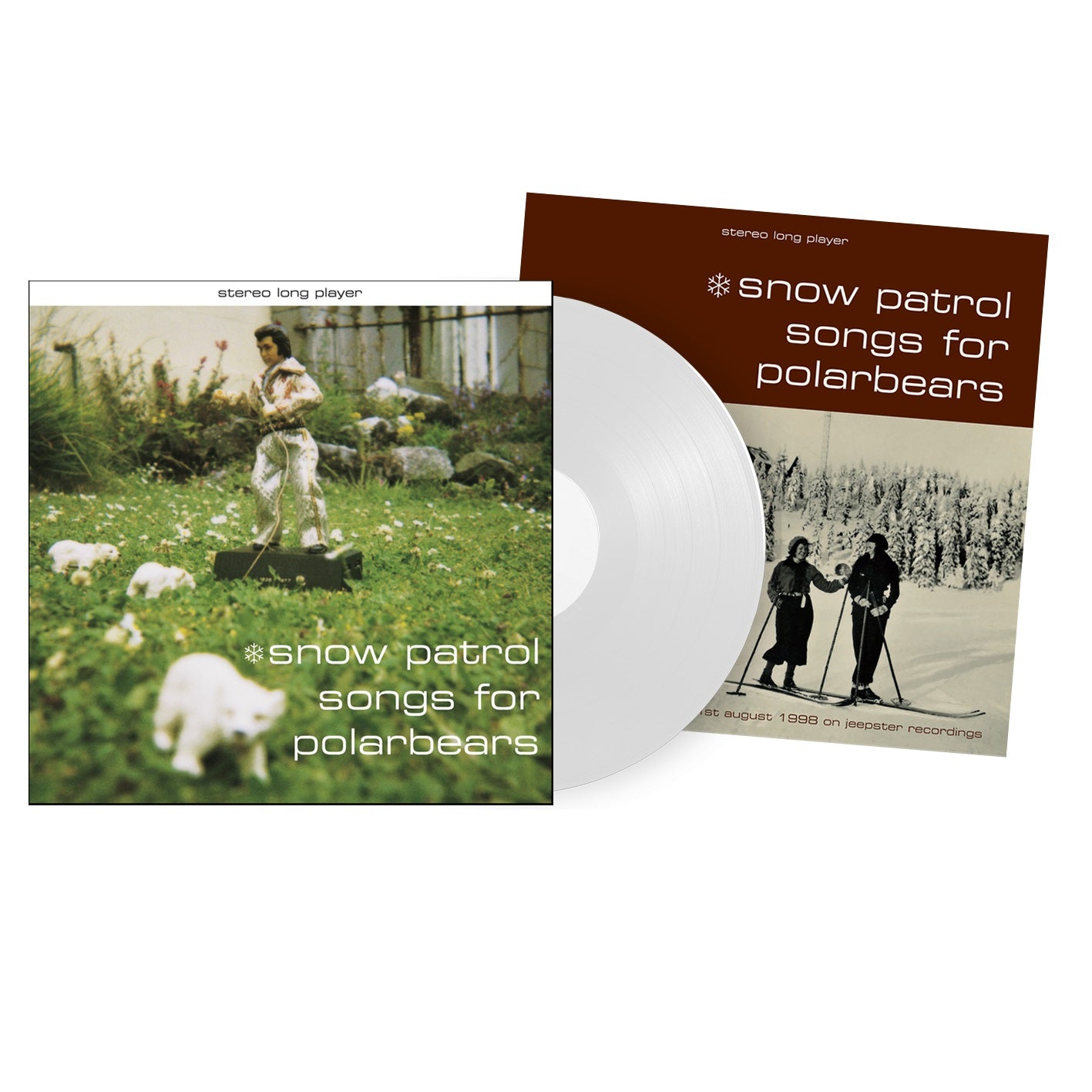 Snow Patrol - Songs for Polarbears (25th Anniversary Edition): Limited Arctic Pearl White Vinyl LP + Art Print
