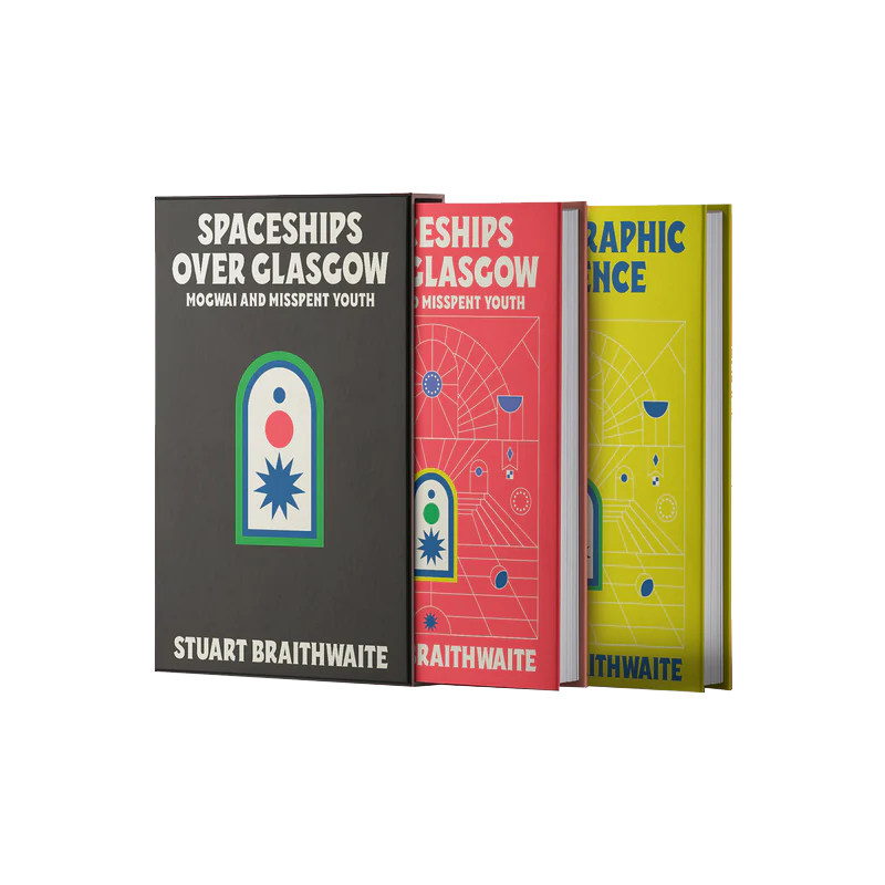 Stuart Braithwaite (Mogwai) - Spaceships Over Glasgow: Limited Deluxe Signed Edition Hardback Book
