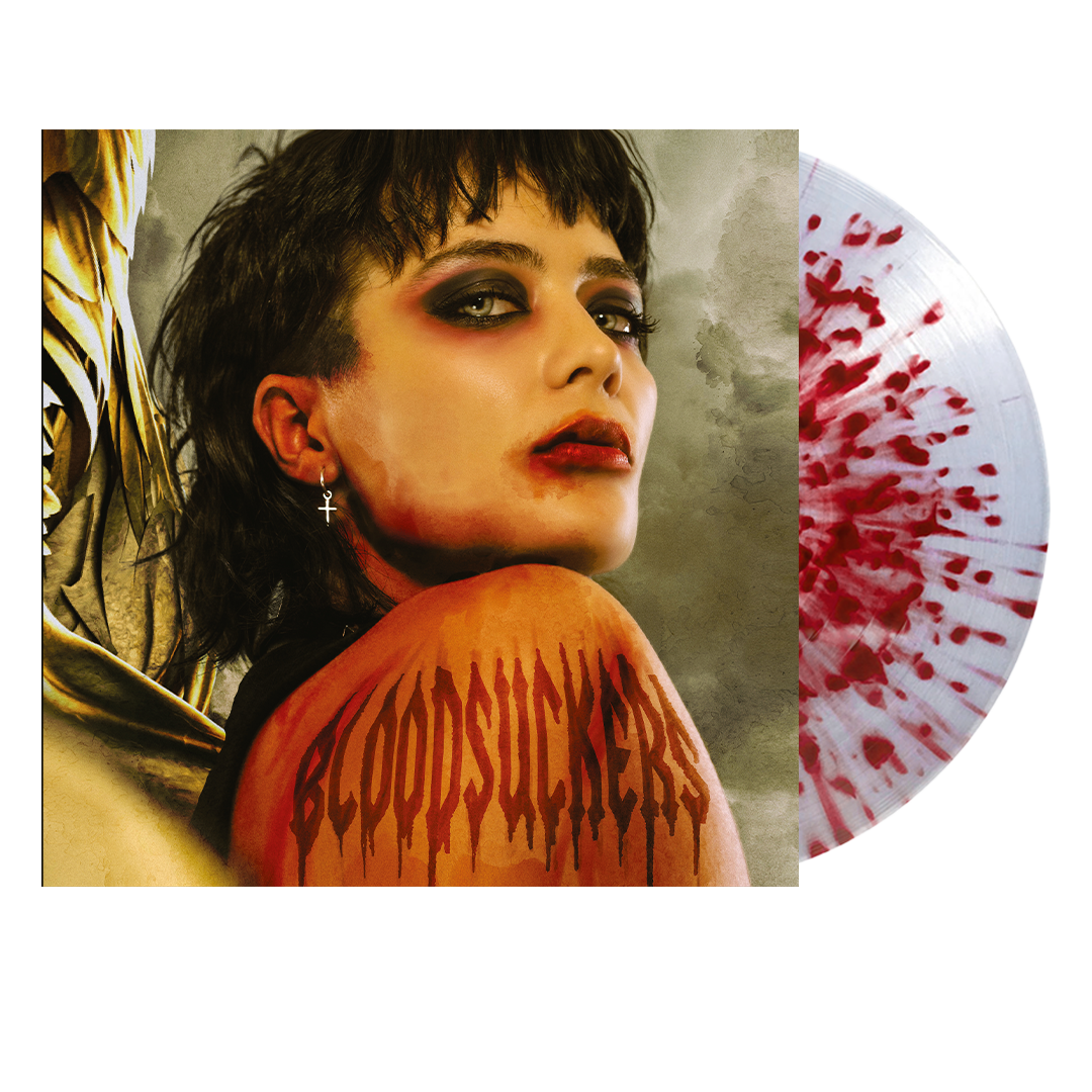 BLOODSUCKERS: Limited Edition Red + Black Splatter Vinyl LP [30 Copies Available]
