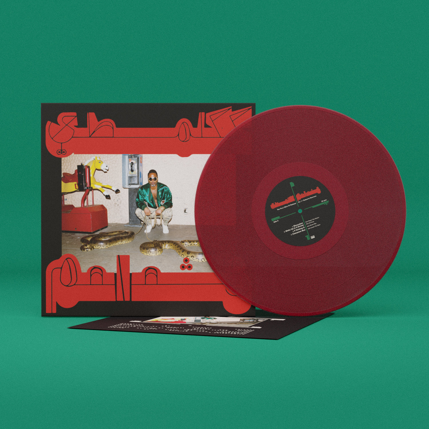 Shabazz Palaces - Robed in Rareness: Loser Red Vinyl LP