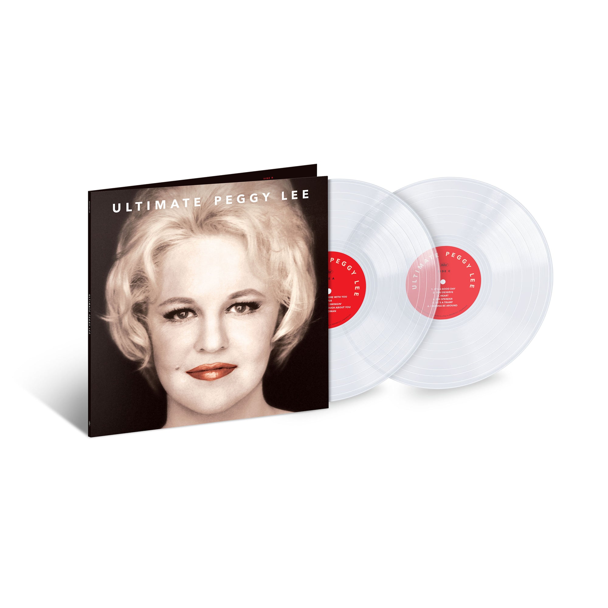 Peggy Lee - Ultimate Peggy Lee: Exclusive Clear Vinyl 2LP - Sound of Vinyl