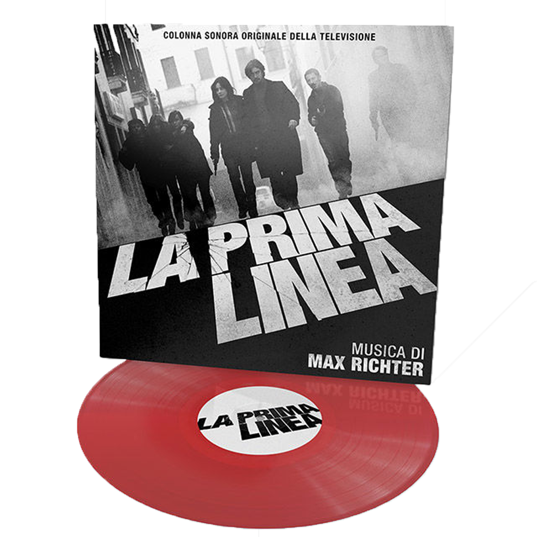 Max Richter - La Prima Linea: Transparent Red Vinyl LP