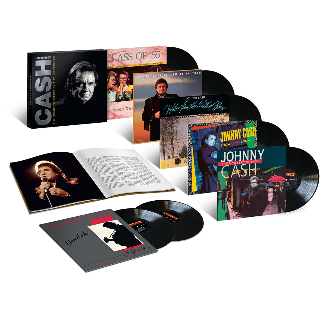 Johnny Cash - Complete Mercury Albums 1986-1991: Vinyl 7LP Box Set ...
