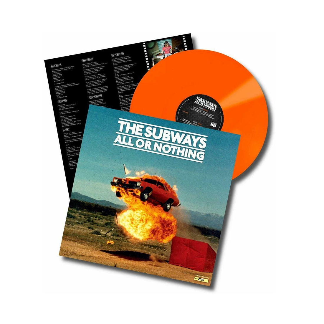 All Or Nothing: Limited Edition Orange Vinyl LP