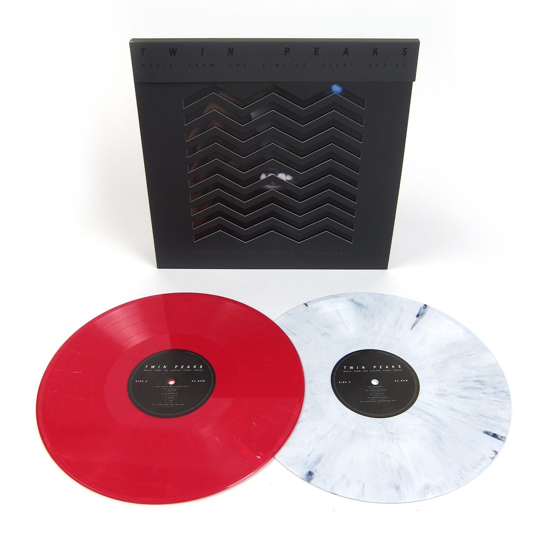 Twin Peaks Music From The Limited Event Series: Limited Red & White Marble Vinyl 2LP