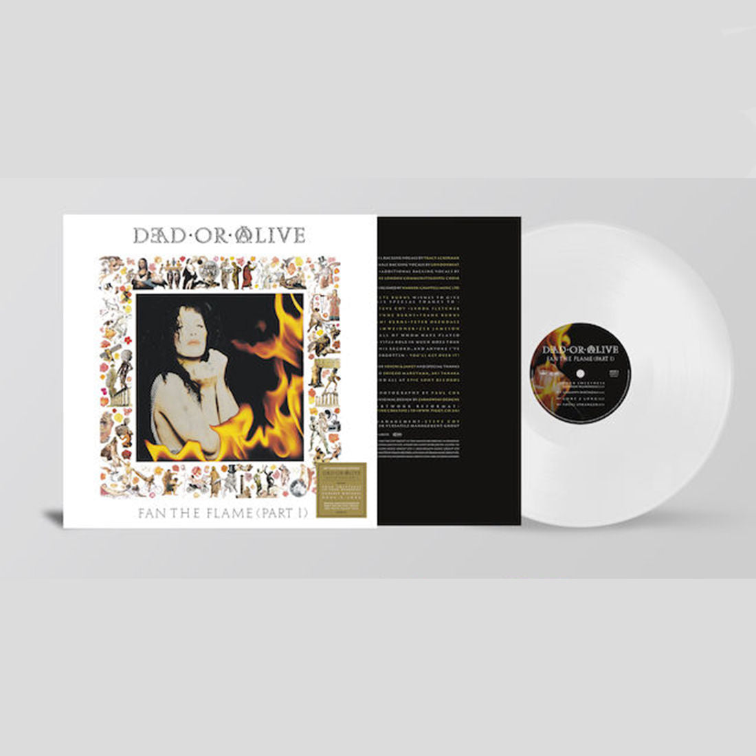 Dead Or Alive - Fan The Flame: Limited Edition White Vinyl LP