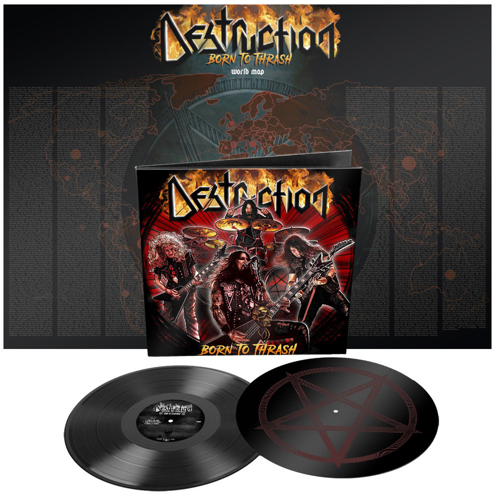 Born To Thrash (Live In Germany): Limited Etched Vinyl 2LP