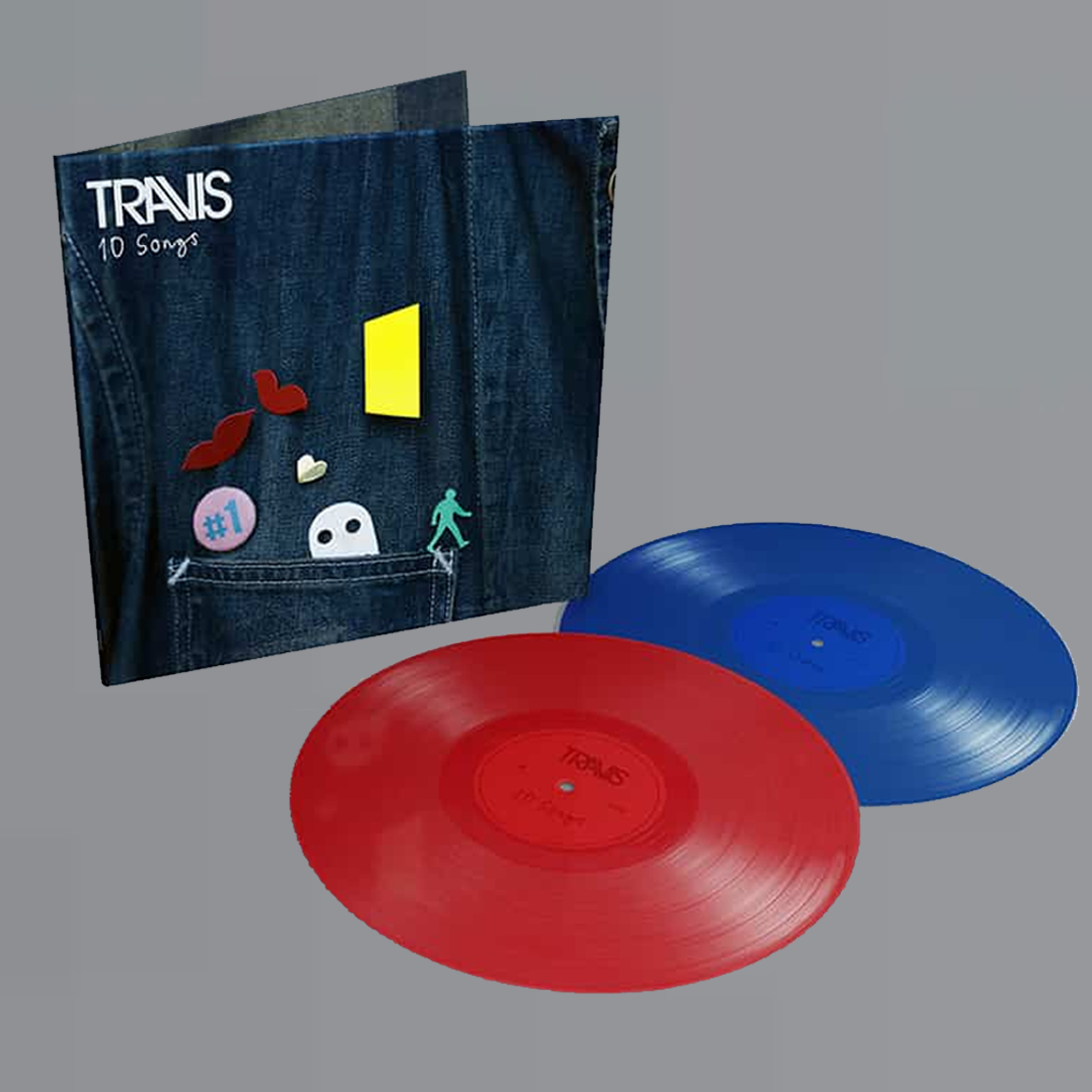 Travis - 10 Songs: Limited Edition Red + Blue Vinyl