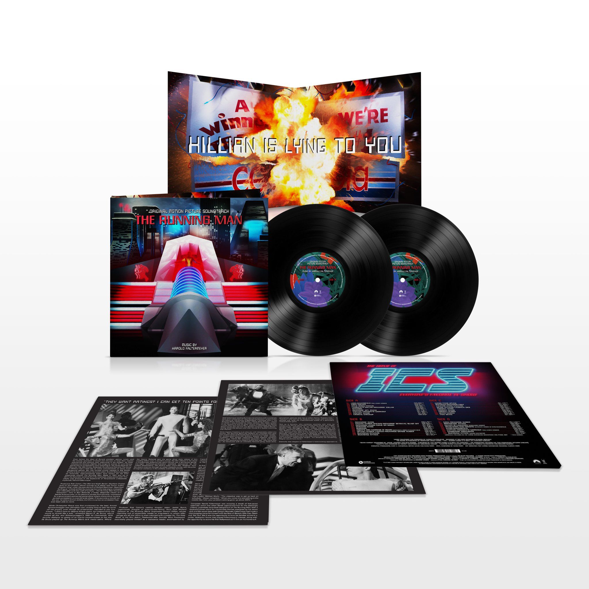 The Running Man: Deluxe Edition Vinyl 2LP