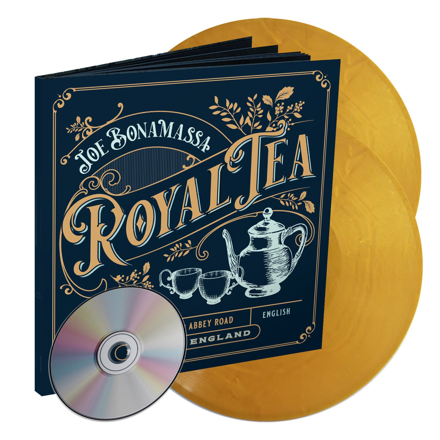 Royal Tea: Limited Gold Vinyl 2LP, CD + 48-page Artbook