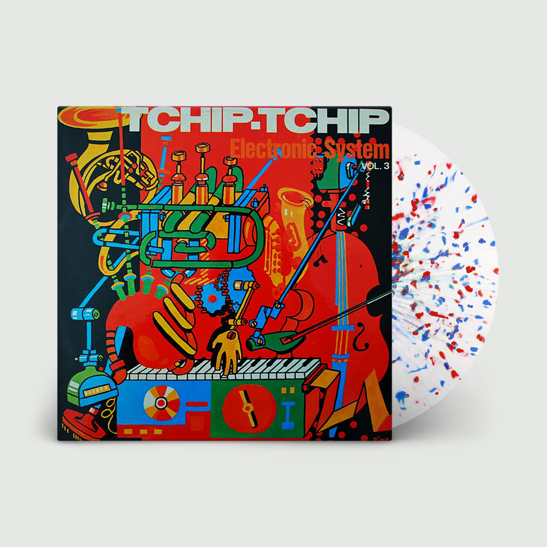 Tchip. Tchip (Vol. 3): Exclusive Clear, Red + Blue Splatter Vinyl LP