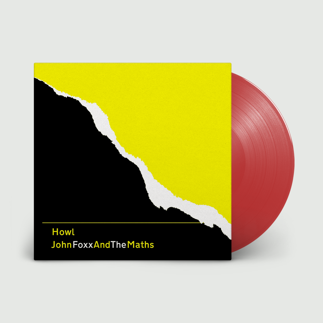 John Foxx and the Maths - Howl (Repress): Red Vinyl LP
