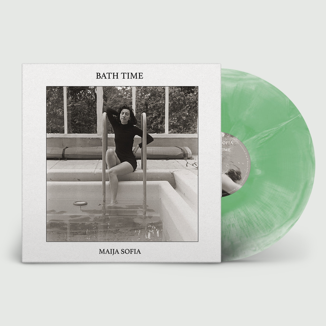 Bath Time (Anniversary Edition): Exclusive Green + White Marble Vinyl LP + Signed / Numbered Print